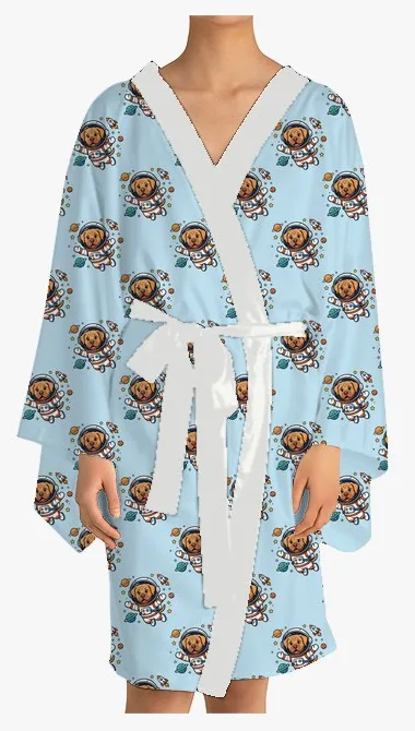 Example kimono designed from a photo