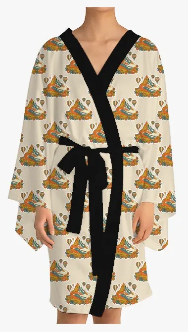 Example kimono designed from a photo