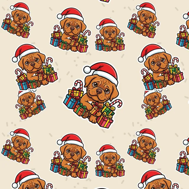 Close-up of the printed pattern