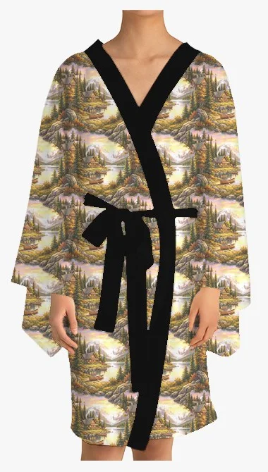 Example kimono designed from a photo